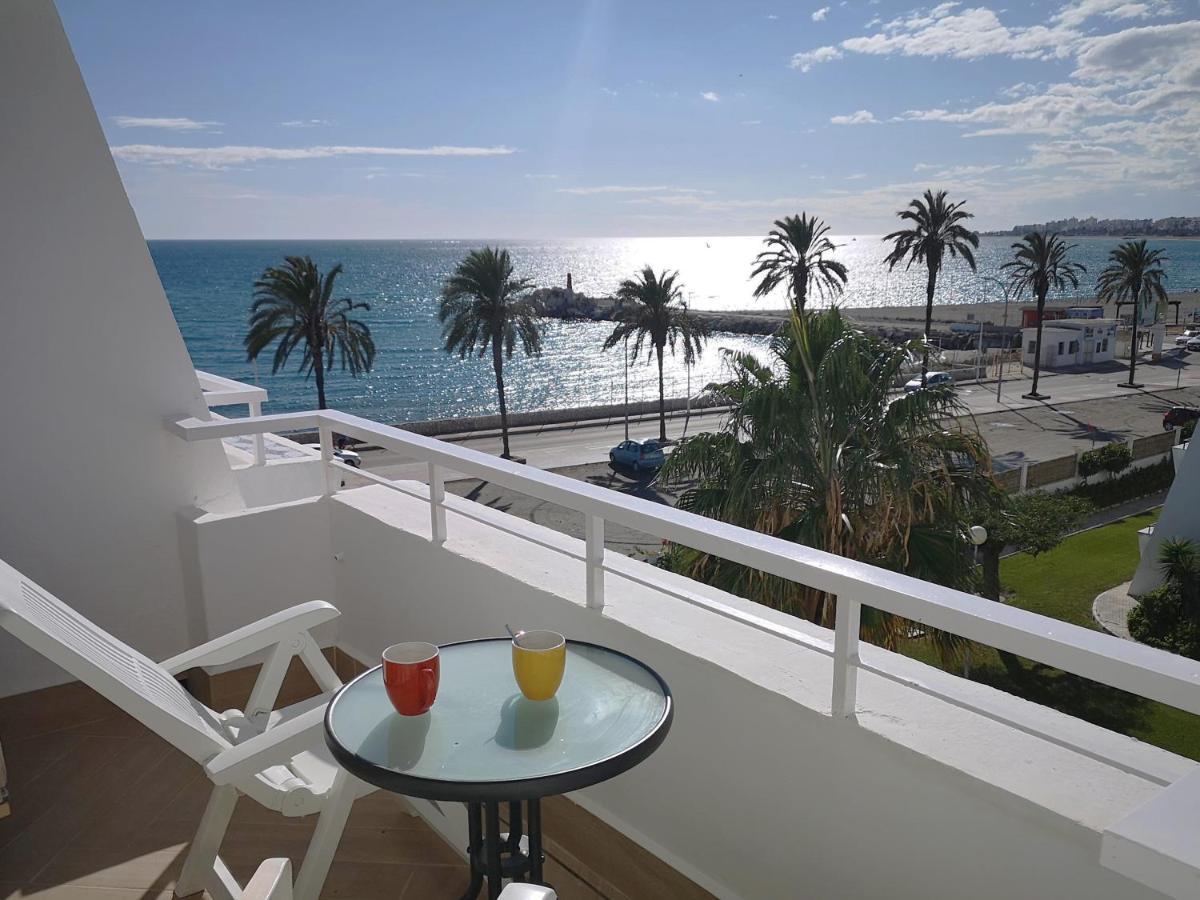 Sunny Beach View Duplex Wwi-Fi Pool Ac - Alojamientos La Torre 卡莱塔·德·贝莱斯 外观 照片